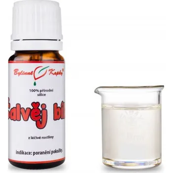 Šalvěj bílá 100 % přírodní silice - esenciální (éterický) olej 10 ml | Bylinné kapky