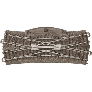 Modelová železnice C-kolej H0 Trix C-Gleis 62624 dvojitá křižovatková výhybka 188.3 mm 1 ks