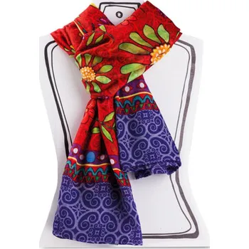 Šátek Egan BELLAMORE Pašmína červená 180 x 110 cm