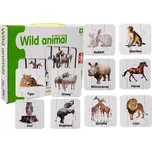 Mamido Vzdělávací puzzle divoká zvířata