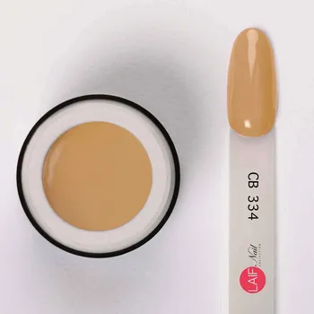 Umělé nehty Laif Barevný UV/LED gel žlutý CB 334 Robinia 6ml