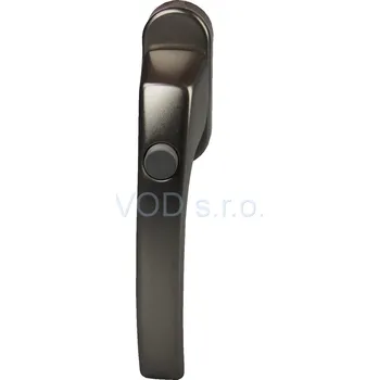 Okenní klika FKS Okenní klika 1005 tlačítko, oválná rozeta, 7/42 mm, šrouby, F9