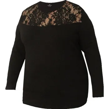 Dámské tričko Dámské tričko, dlouhý rukáv KABALA 881 černá 3XL