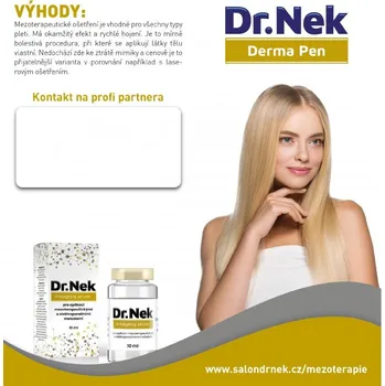 Tiskopis Leták Dr.Nek Derma Pen