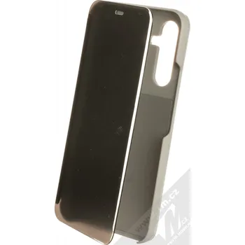 Pouzdro na mobilní telefon 1Mcz Clear View flipové pouzdro pro Samsung Galaxy A54 5G stříbrná (silver)