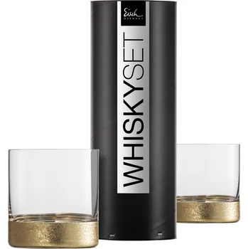 Sklenice Eisch GOLD RUSH Sada 2 sklenic na whisky