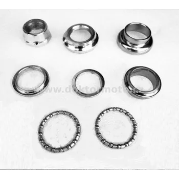 Ložisko řízení - komplet, 4xmiska+kuličky ( S11 )