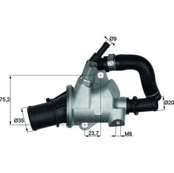 Těsnění motoru Termostat, chladivo MAHLE TI 146 88