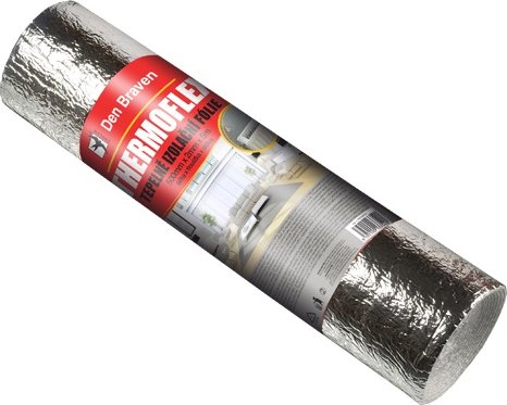 Hliníková fólie izolační 2 mm Thermoflex 0,5 x 5 m Den Braven