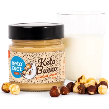Keto dieta KetoDiet Keto Bueno proteinový krém s březovým cukrem 220 g