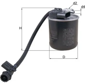 Palivový filtr Palivový filtr KNECHT KL 947