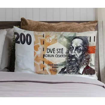 Polštář Top textil Povlak na polštářek 200,- Kč