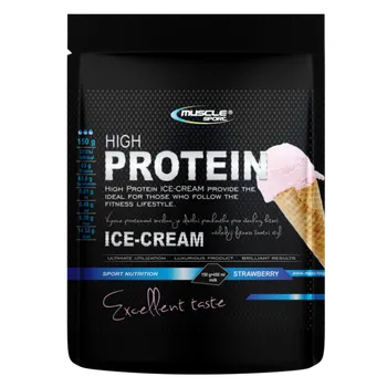 Fitness strava Muscle Sport PROTEIN ICE-CREAM 150 g Příchuť: Vanilla