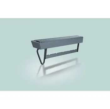 Nábytkové kování StrongWire výsuvný věšák na ramínka, 425mm, hnědý (StrongWire výsuvný věšák na ramínka, 425mm, hnědý)