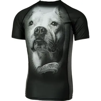 Pánský svetr PitBull West Coast - Pánský Rashguard CALIFORNIA DOG černý 3XL