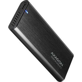 Pouzdro na externí pevný disk AXAGON kovový box na M.2 NVMe SSD SUPERSPEED+ / EEM2-SB2 / USB-C 3.2 Gen 2 / kabel 20cm
