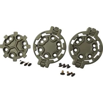 Rychloupínací platforma Blackhawk Quick Disconnect System Kit - 2 samice a 1 samec Barva: Olive Drab