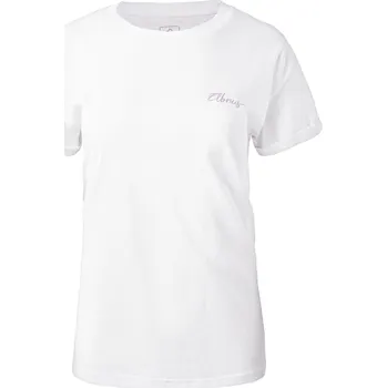 Dámské tričko Dámské Tričko s krátkým rukávem ELBRUS METTE WO'S M000149887 – Bílá M