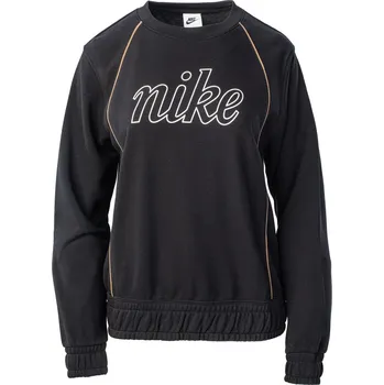 Dámská mikina Dámská Mikina NIKE W NSW IC FLC TOP CE DQ6244-010 – Černá L