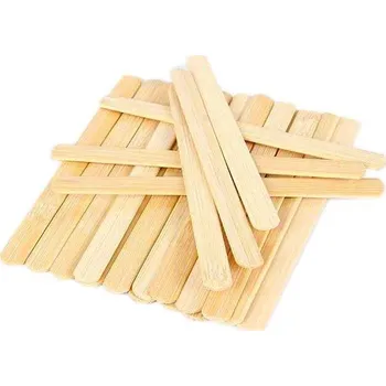 Přípravek na depilaci a epilaci Nailee Špachtle dřevěná úzká 100 ks