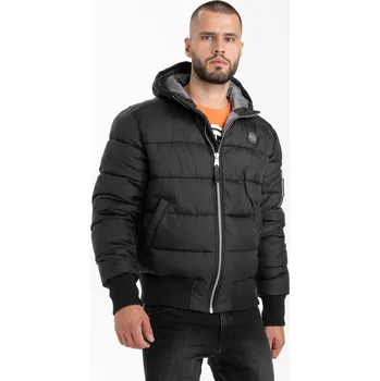PitBull West Coast - pánská zimní bunda TOPSIDE černá M
