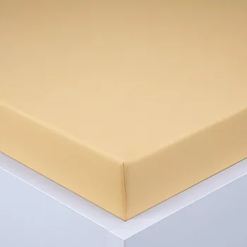 Prostěradlo Napínací prostěradlo jersey EXCLUSIVE žluté 180 x 200 cm