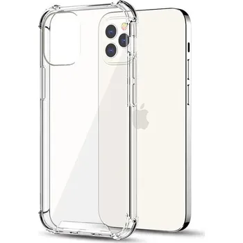 Pouzdro na mobilní telefon IZMAEL.eu Silikonové pouzdro se zesílenými hranami pro Apple iPhone 13 pro Apple iPhone 13 Pro transparentní