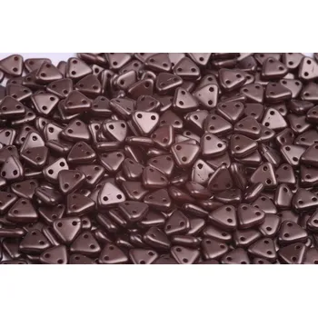 Korálek Dvoudírkový trojúhelník 6 mm č. 24