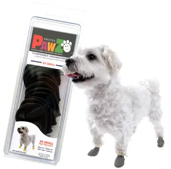 Obleček pro psa Protex Pawz Ochranné botičky z kaučuku 12 ks XXS