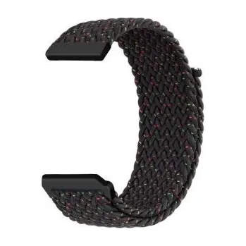 Příslušenství k chytrým hodinkám Madvell Pletený nylonový řemínek na suchý zip Universe 22mm