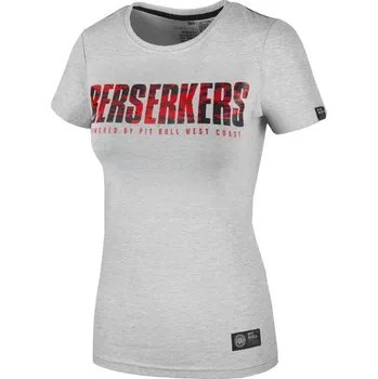 Dámské tričko PitBull West Coast - dámské triko BT DIGITAL šedé L