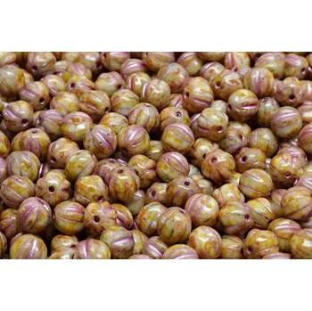 Korálek Korálky meloun č.3004 (6x6mm)