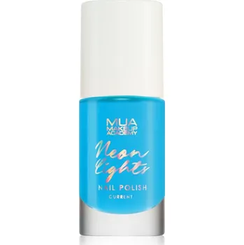 Lak na nehty MUA Makeup Academy Neon Lights neonový lak na nehty odstín Current 8 ml