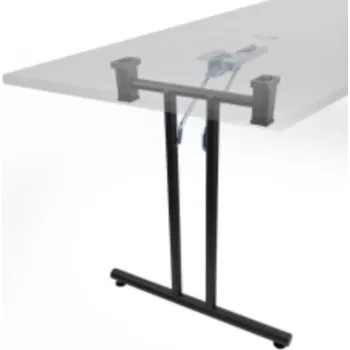 Stolová podnož In-Design Stolová podnož skládací Fold-T černá