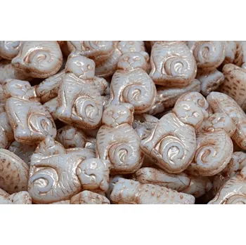 Korálek Korálky kočka č.3542 (17x11mm)