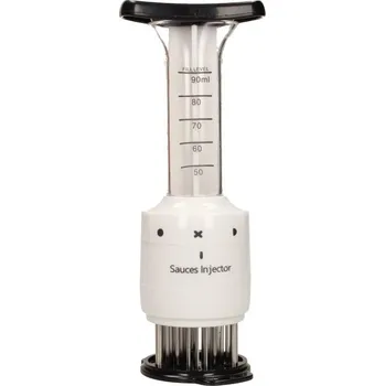Recenze Tenderizér na maso se vstřikovačem marinády 90 ml nerezová ocel/plast