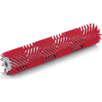 Podlahový mycí stroj Válcový kartáč, střední, červený, 1118 mm