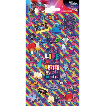 samolepka Samolepky-typ C /Trolls I/