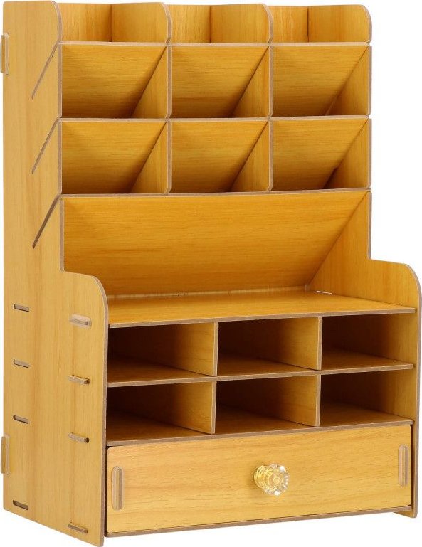 Organisation Maison Bureau Boîtes Chaussures Carton STRBOXONG - Lot De 10 - 32x22x12cm - Rangement Maison Bureau - Marron Boîtes Empilables Stockage