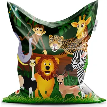 Sedací pytel Sablio Sedací vak Classic Zvířátka - 150x100 cm