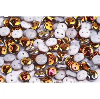 Korálek Dvoudírková čočka 6 mm Č.105