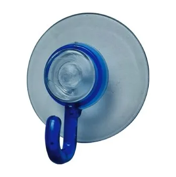 Věšák Háček přísavný QF typ 3250, transparentní modrá, plast, 2ks