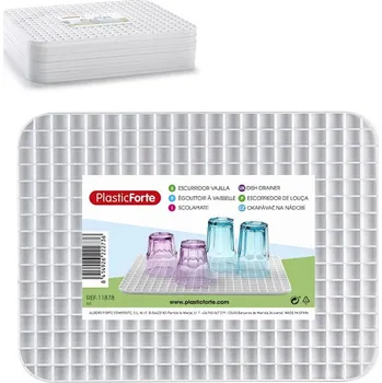 Odkapávač na nádobí PlasticForte Odkapávač na nádobí mřížka 39x30x1cm