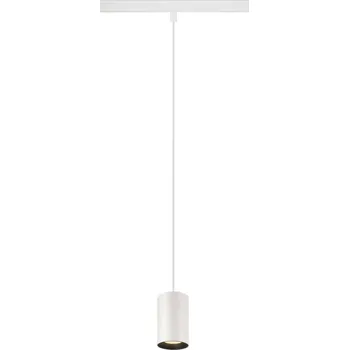 BIG WHITE (SLV) NUMINOS XS 48 V TRACK DALI, závěsné svítidlo, bílé/černé, 8,7 W, 700 lm, 3000 K, CRI90, 20° 1006786