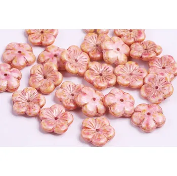 Korálek Korálky kytičky 431 (14x14 mm)