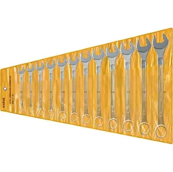 Vrták Sada očkoplochých klíčů EXTOL 6333B, 12ks