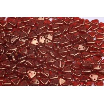 Korálek Dvoudírkový trojúhelník 6 mm č. 8