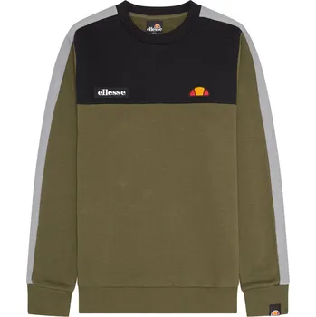 Chlapecká mikina Dětská Mikina ELLESSE PASTIGALA JNR SWEATSHIRT S3L13449-6-21692 – Zelená 164