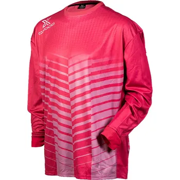 Brankářský florbalový dres OXDOG XGUARD GOALIE SHIRT Bleached Red, no padding - XL