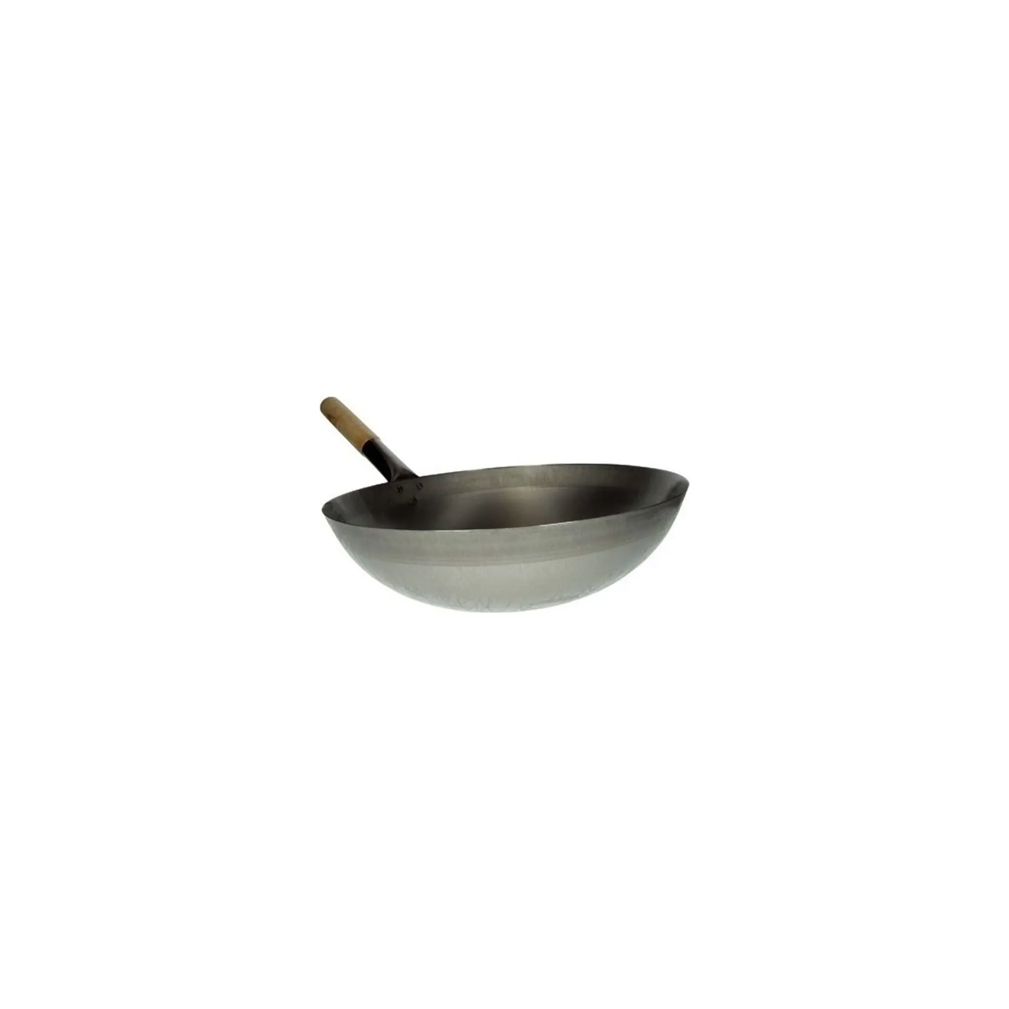 Fotografie 1 - Pánev Dellinger Wok pánev ocelová kulaté dno 38 cm